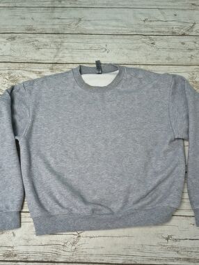 Skims Gray Crew neck Sweater Size Large